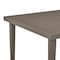Armen Living Silvana Outdoor Aluminum Gray Rectangle Dining Table 840254332928 - alternate 5